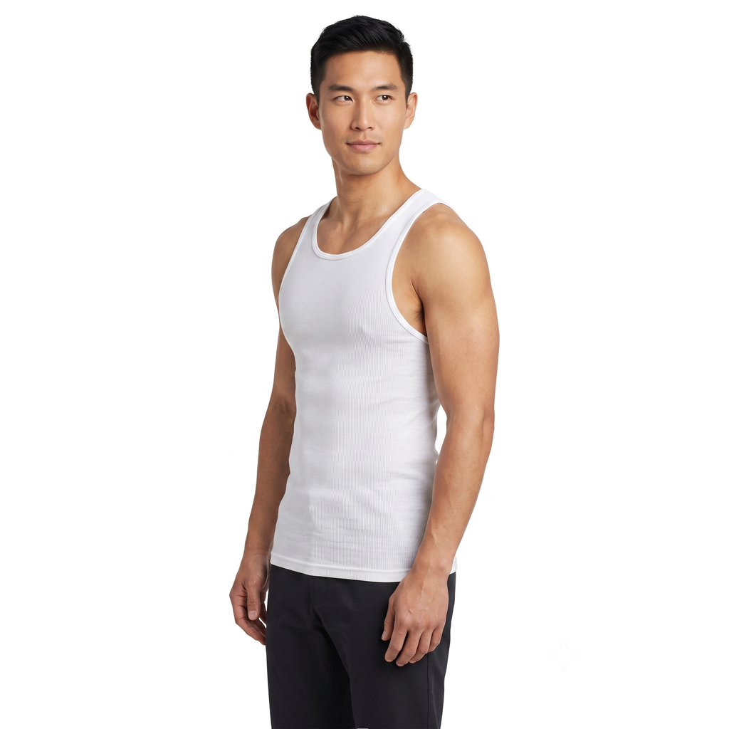 Camiseta Atletica Fruit of the Loom Caballero 2501M Blanco
