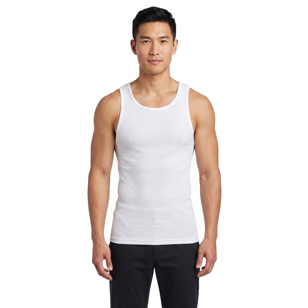 Camiseta Atletica Fruit of the Loom Caballero 2501M Blanco