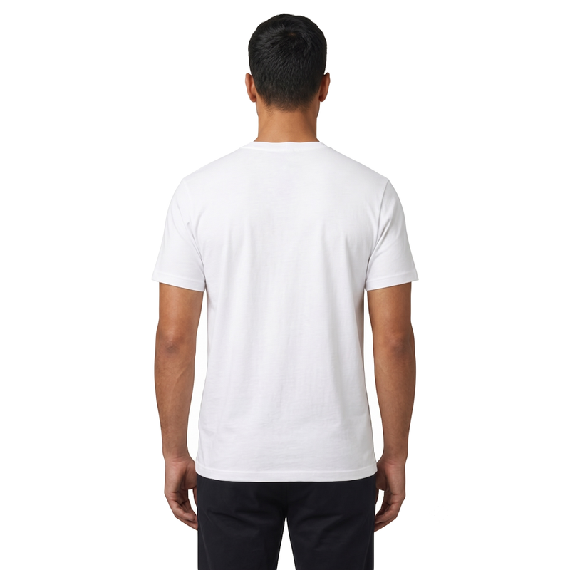 Playera Fruit of the Loom Cuello V Caballero 2525Vm Blancos