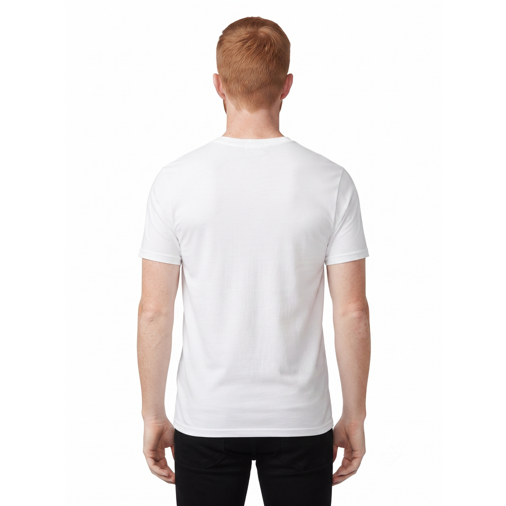 Playera Fruit of the Loom Cuello Redondo Caballero 2727M Blc