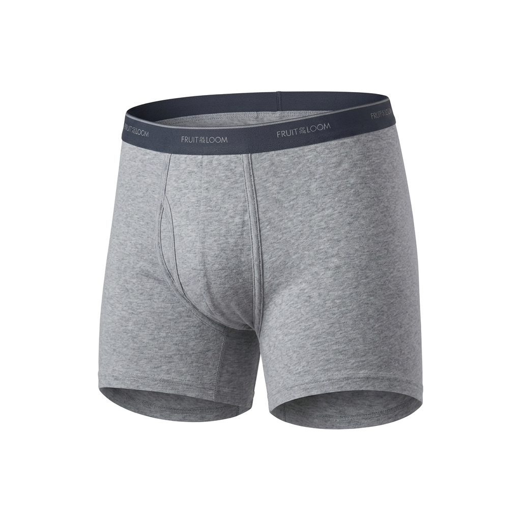 Boxer Ajustado Fruit of the Loom Caballero 4Bb761M Negro/Gri
