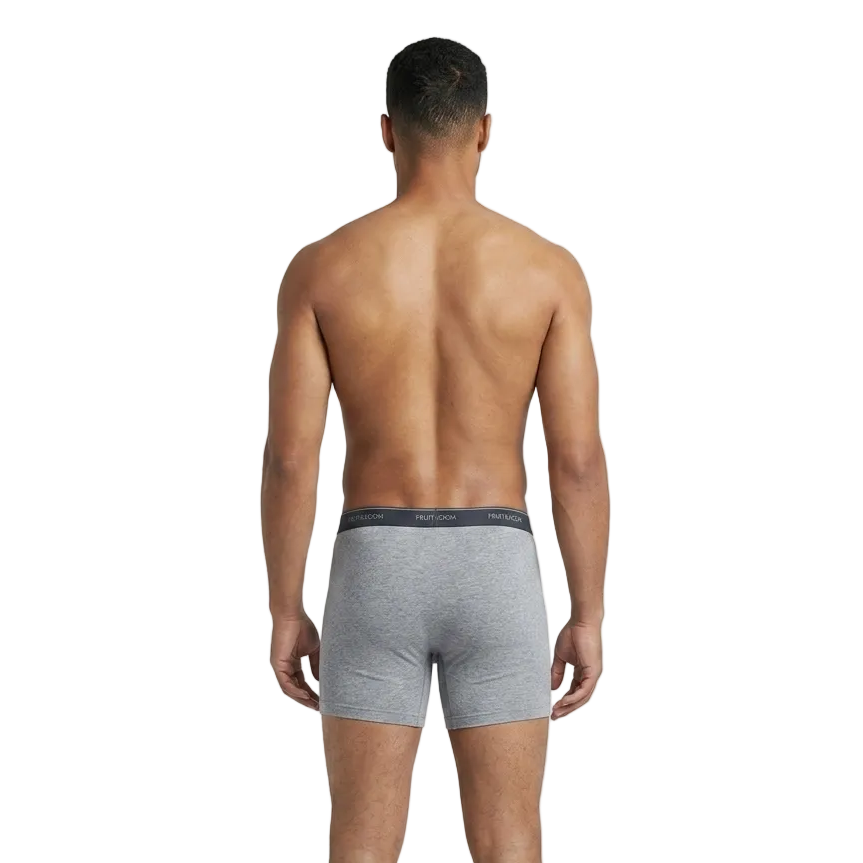 Boxer Ajustado Fruit of the Loom Caballero 4Bb761M Negro/Gri