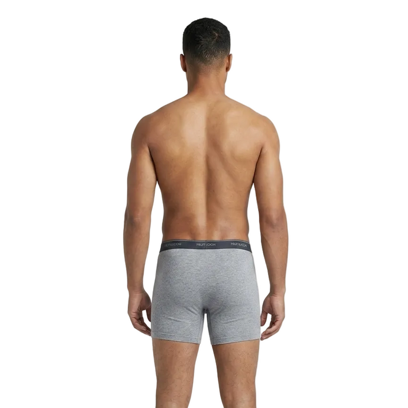 Boxer Ajustado Fruit of the Loom Caballero 4Bb761M Negro/Gri