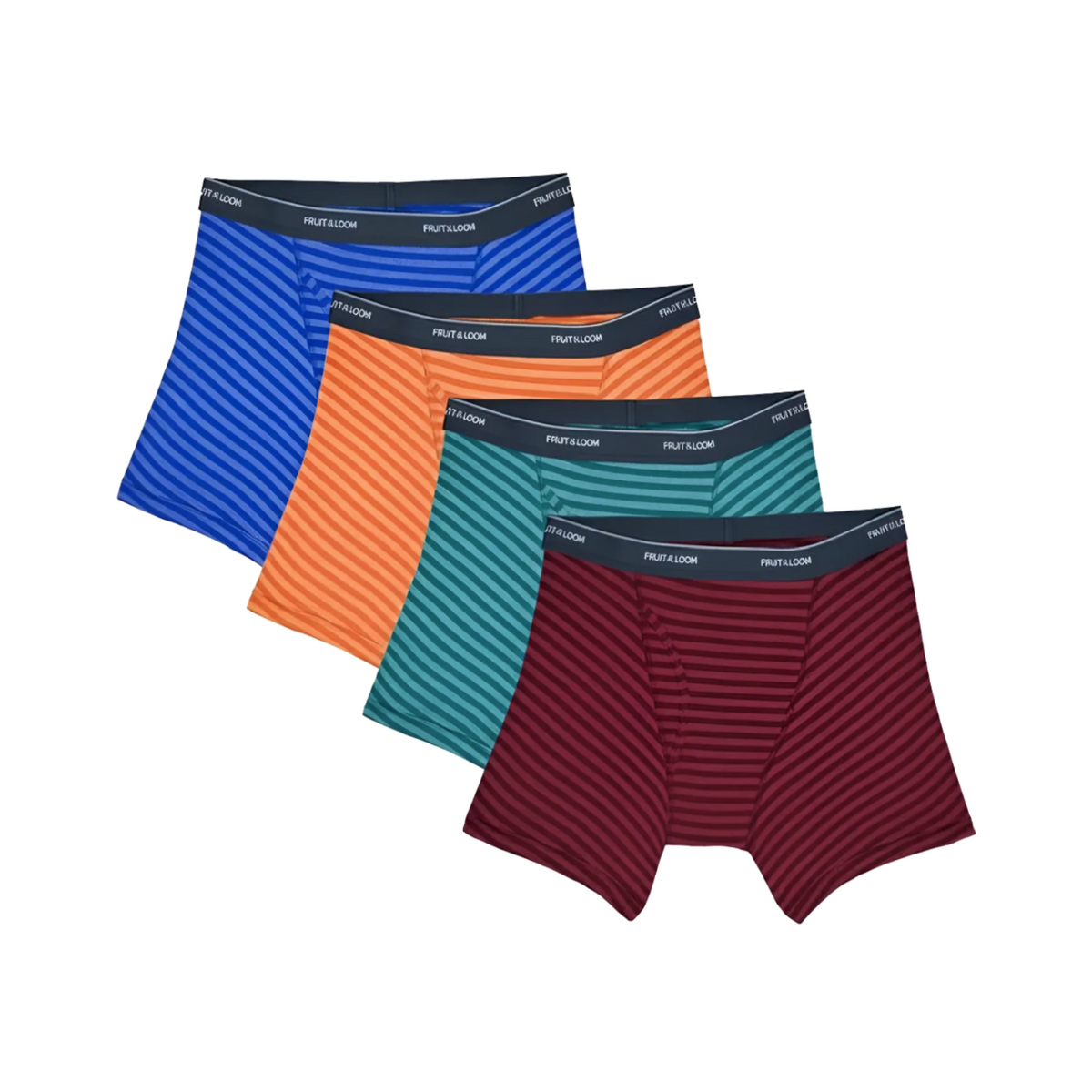 Boxer Fruit of the Loom Caballero Low Rise 4Pack 4El46L Raya