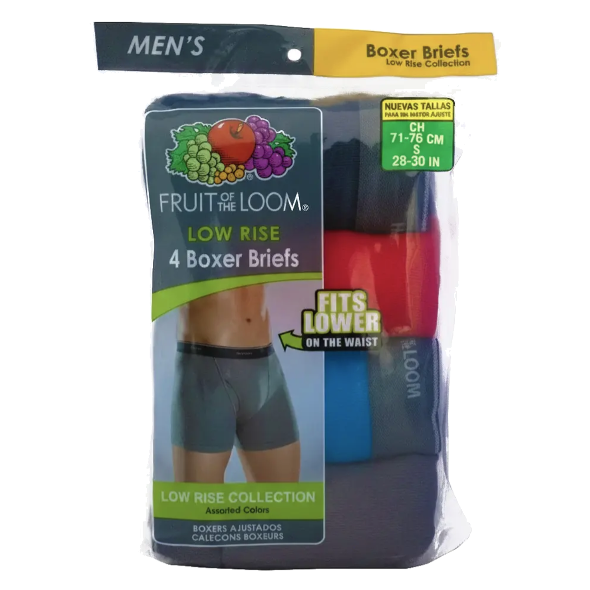 Boxer Fruit of the Loom Caballero Low Rise 4El761L Colores