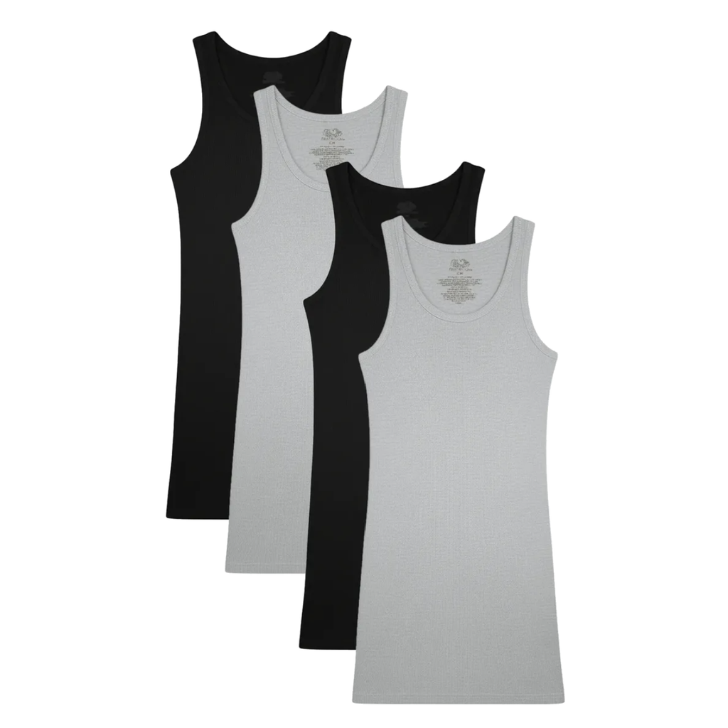 Camiseta Atlética Fruit of the Loom Caballero 4P2601M 4Pz