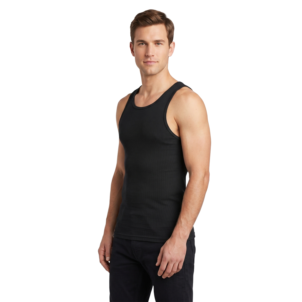 Camiseta Atlética Fruit of the Loom Caballero 4P2601M 4Pz