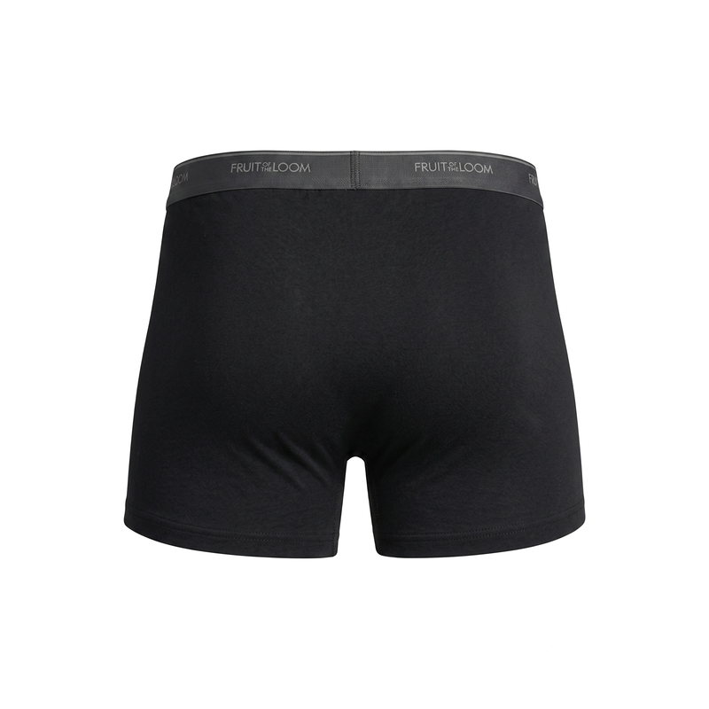 Boxer Fruit of the Loom Caballero 4Pack 4Tr761M Negro/Gris