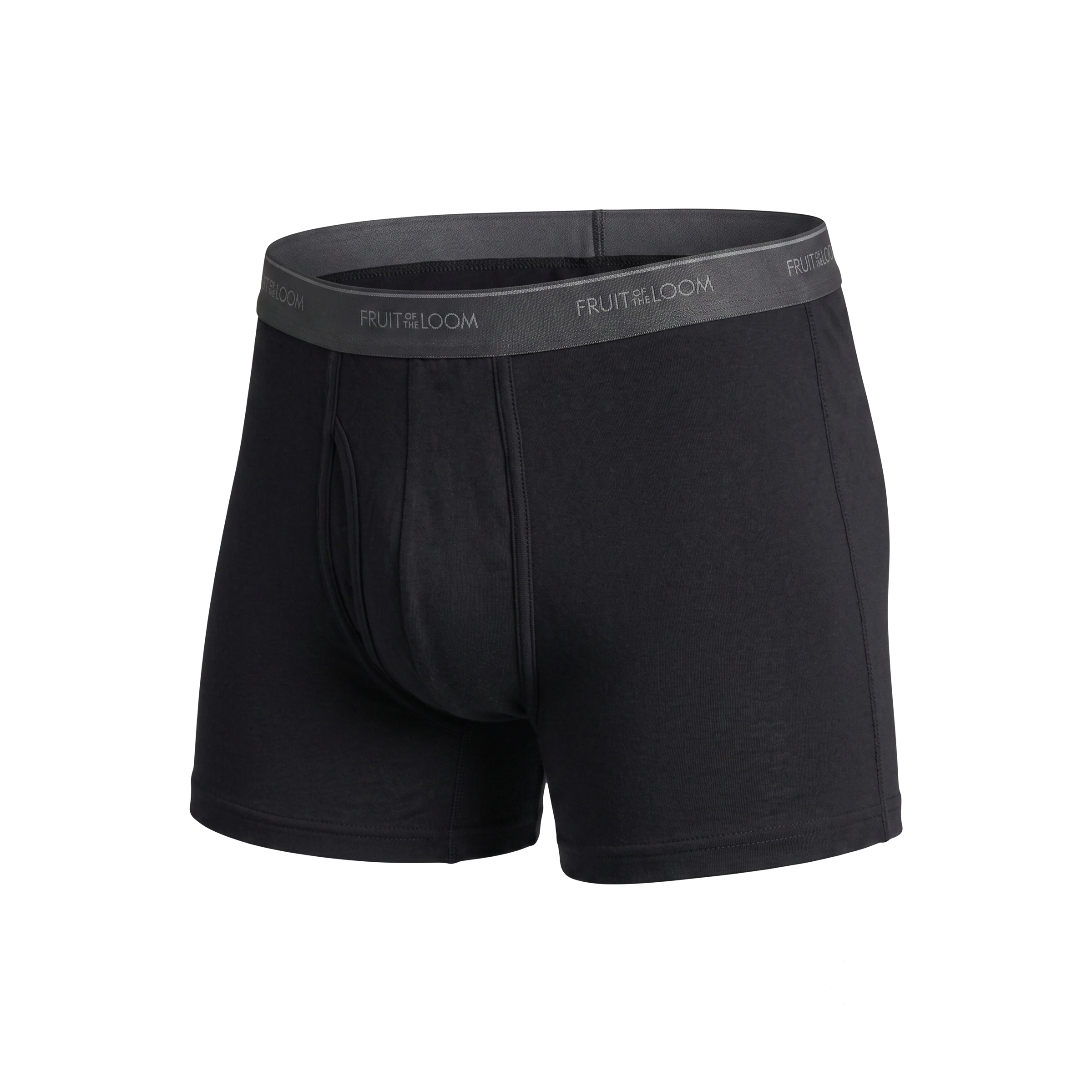 Boxer Fruit of the Loom Caballero 4Pack 4Tr761M Negro/Gris