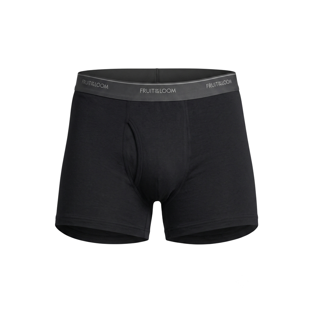 Boxer Fruit of the Loom Caballero 4Pack 4Tr761M Negro/Gris