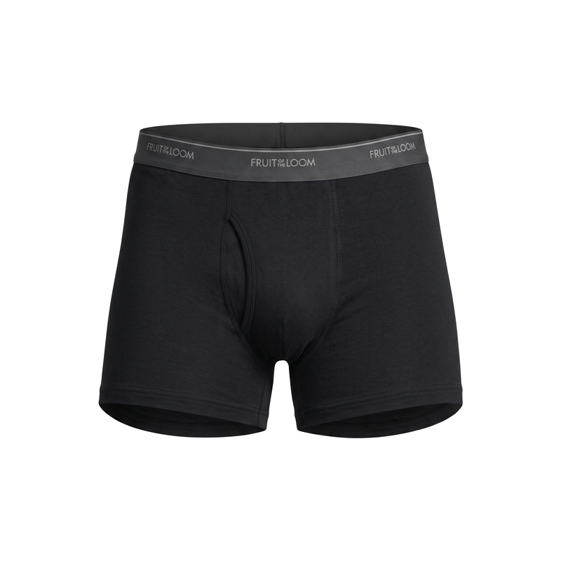 Boxer Fruit of the Loom Caballero 4Pack 4Tr761M Negro/Gris