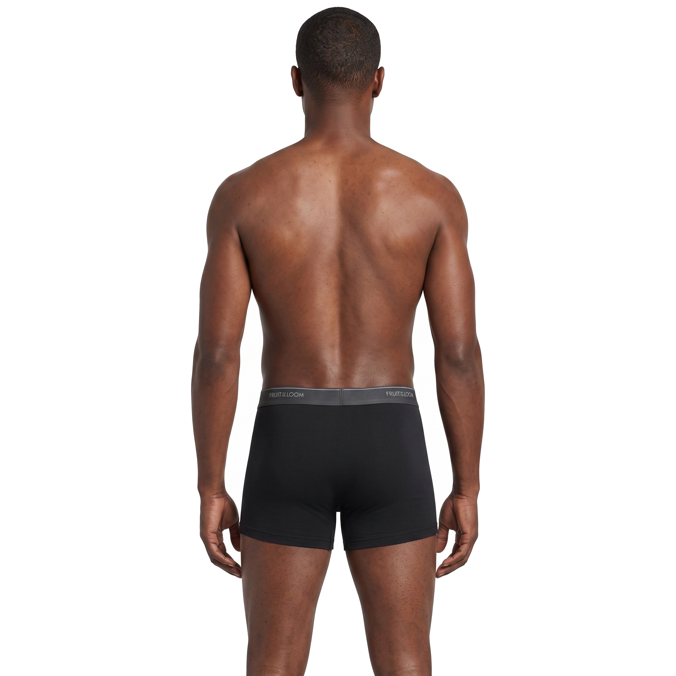 Boxer Fruit of the Loom Caballero 4Pack 4Tr761M Negro/Gris