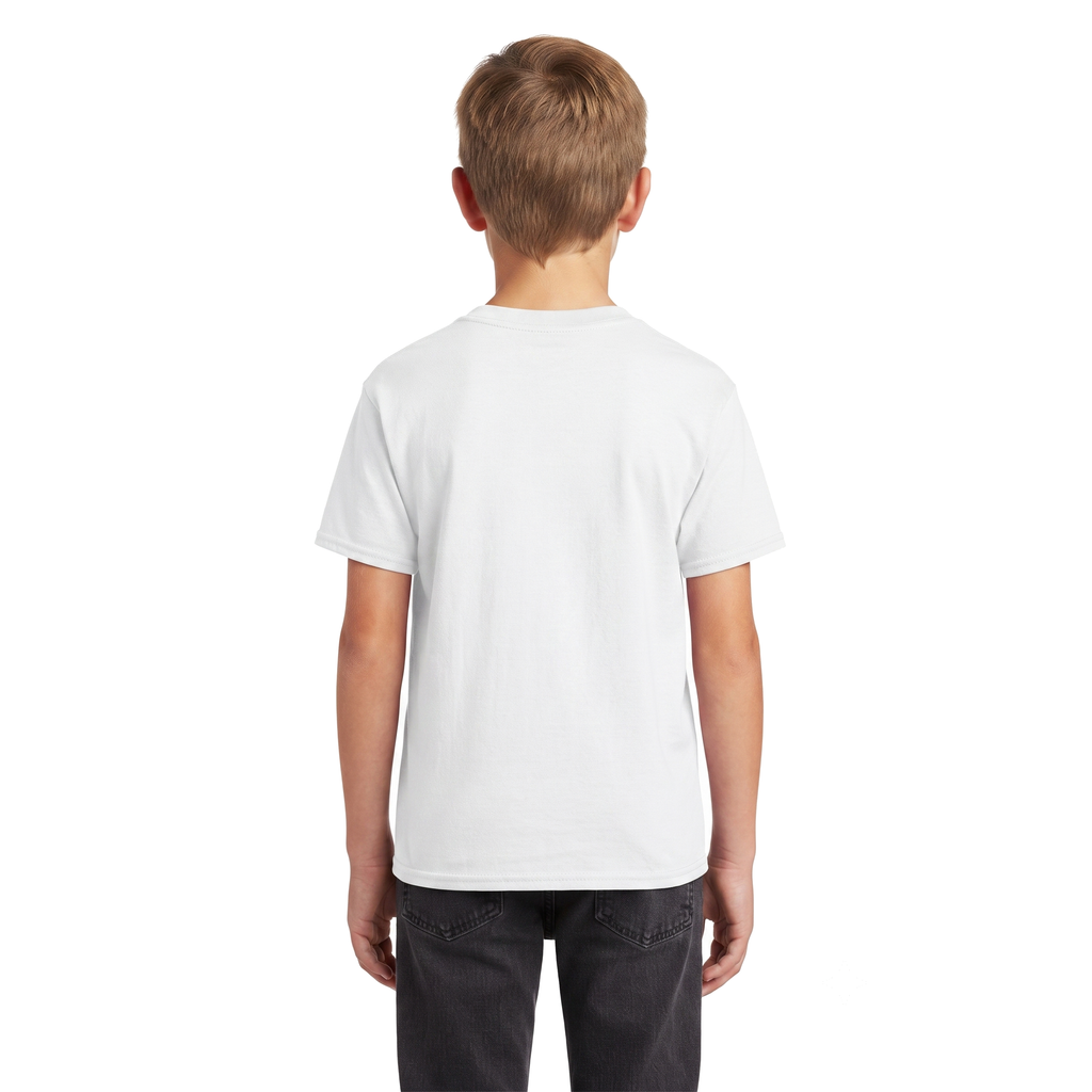 Camiseta Niño Fruit of the Loom Cuello Redondo 525Bm Blanco
