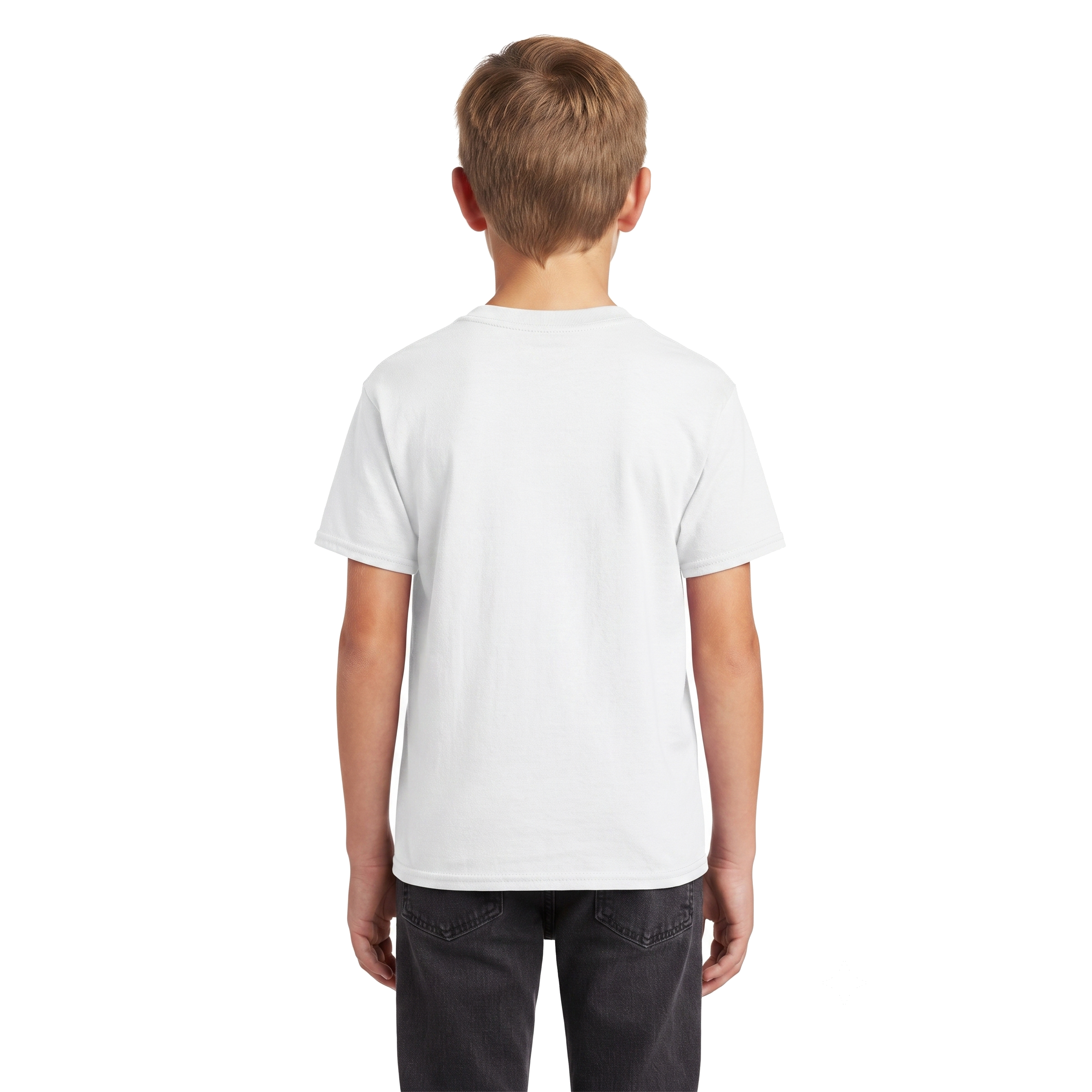 Camiseta Niño Fruit of the Loom Cuello Redondo 525Bm Blanco