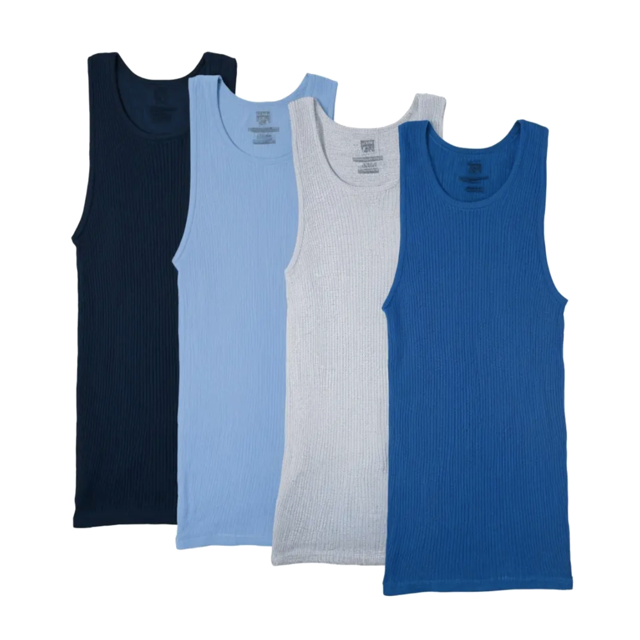 Camiseta Atletica Fruit of the Loom 4Pack Bl261Cm Azules