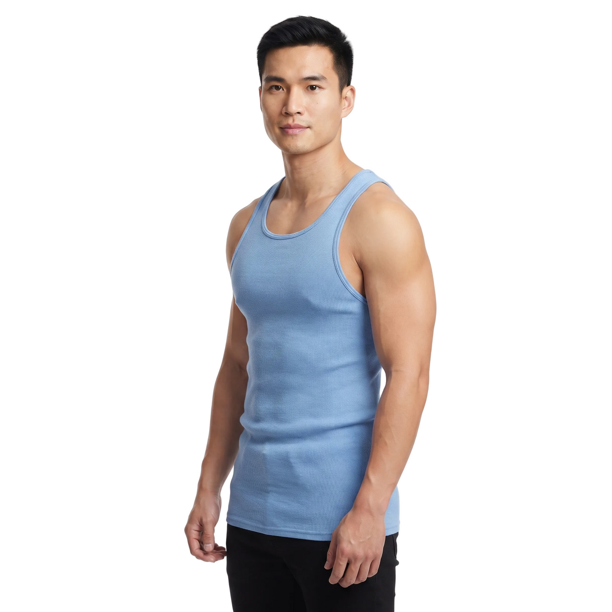 Camiseta Atletica Fruit of the Loom 4Pack Bl261Cm Azules