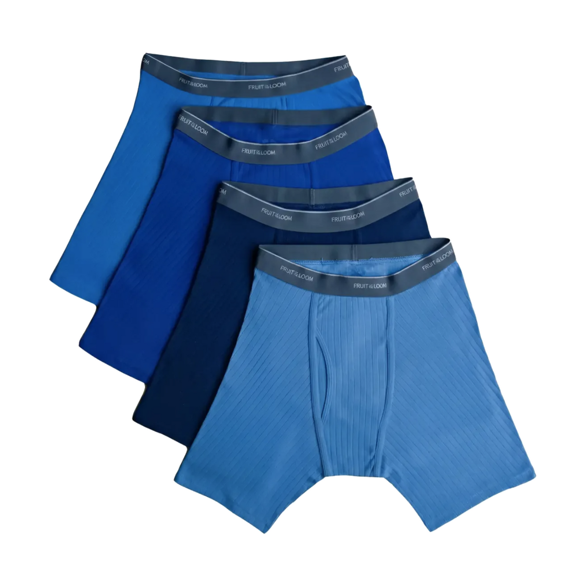 Boxer Ajustado Fruit of the Loom Caballero Blbb76M Azules