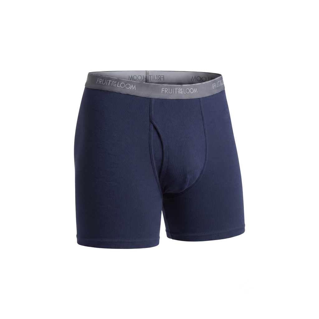 Boxer Ajustado Fruit of the Loom Caballero Blbb76M Azules