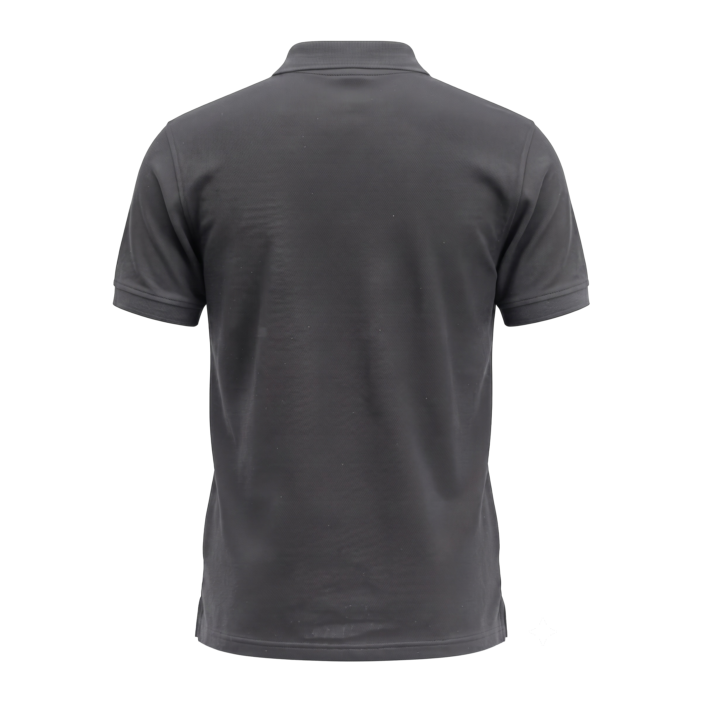 Playera Tipo Polo Fruit of the Loom Caballero Casual Premium Gris Oscuro