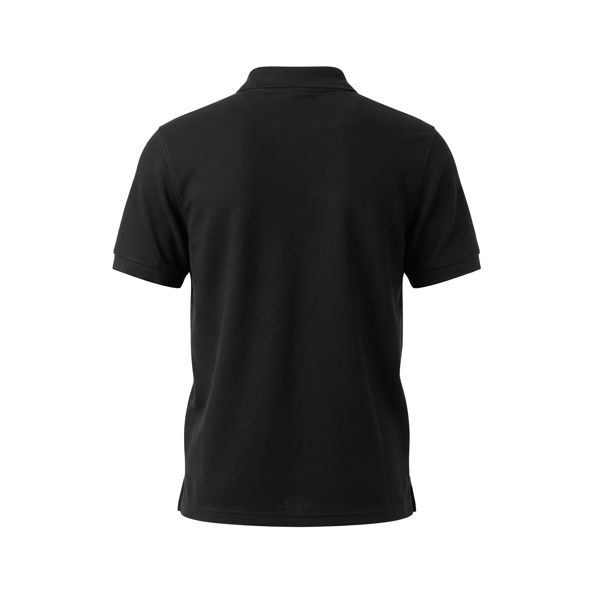 Playera Tipo Polo Fruit of the Loom Caballero Casual Premium Negro