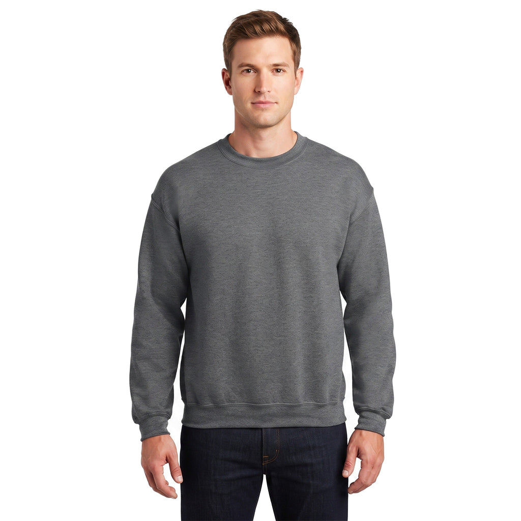 Sudadera Jerzees Básica Caballero Q4000 Gris oscuro