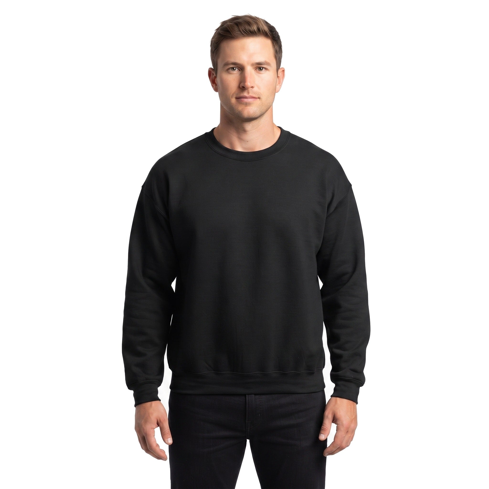Sudadera Jerzees Básica Caballero Q4000 Negro
