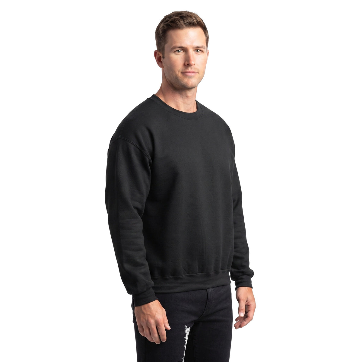 Sudadera Jerzees Básica Caballero Q4000 Negro