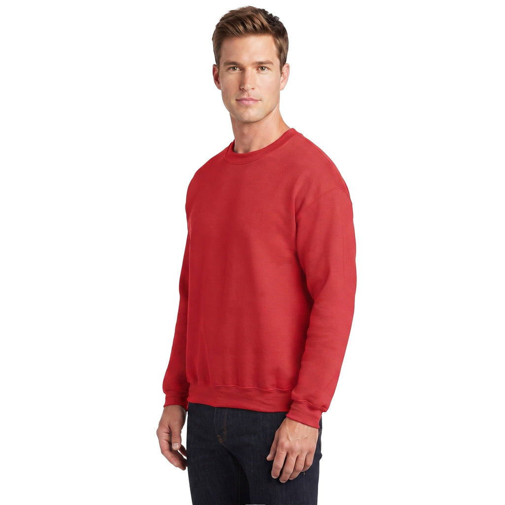 Sudadera Jerzees Básica Caballero Q4000 Rojo