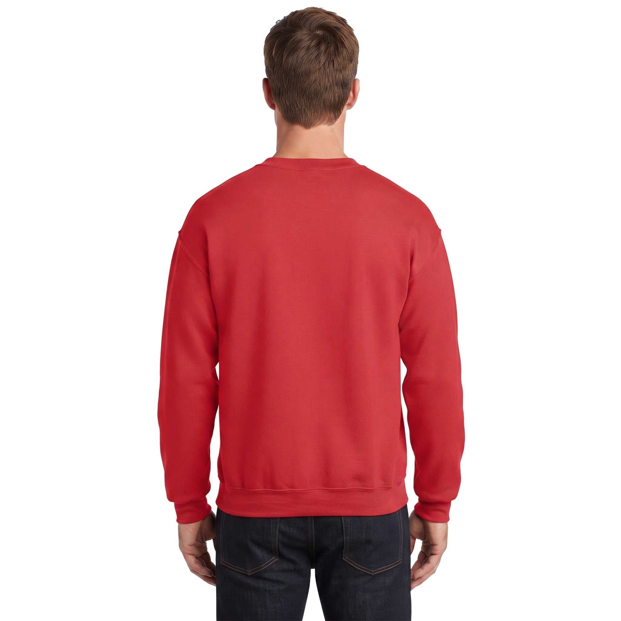 Sudadera Jerzees Básica Caballero Q4000 Rojo