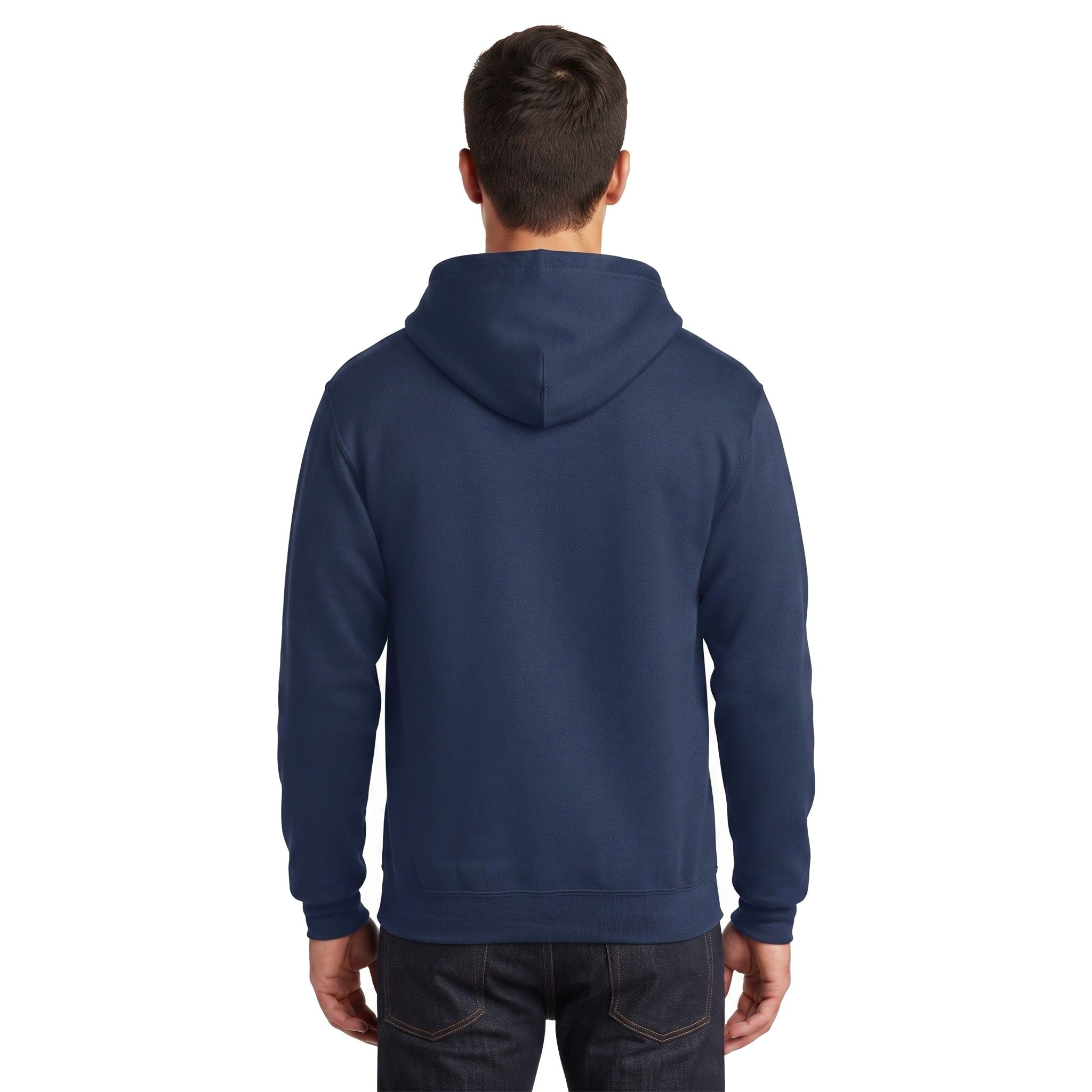 Sudadera Jerzees Con Cierre y Capucha Caballero Q6000 Azul marino
