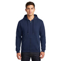 Sudadera Jerzees Con Cierre y Capucha Caballero Q6000 Azul marino
