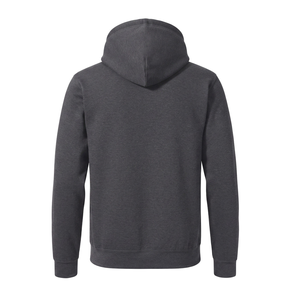 Sudadera Jerzees Con Cierre y Capucha Caballero Q6000 Gris oscuro