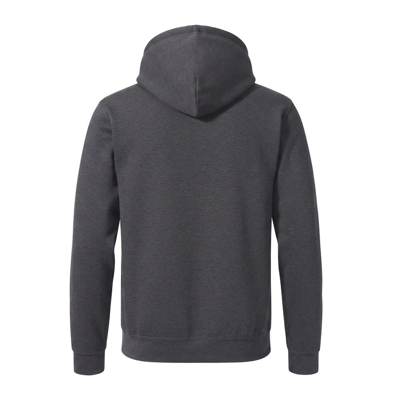 Sudadera Jerzees Con Cierre y Capucha Caballero Q6000 Gris oscuro