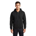 Sudadera Jerzees Con Cierre y Capucha Caballero Q6000 Negro