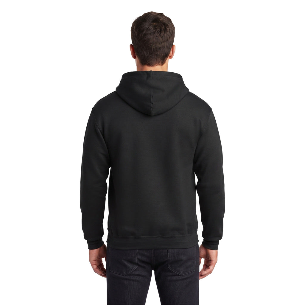 Sudadera Jerzees Con Cierre y Capucha Caballero Q6000 Negro