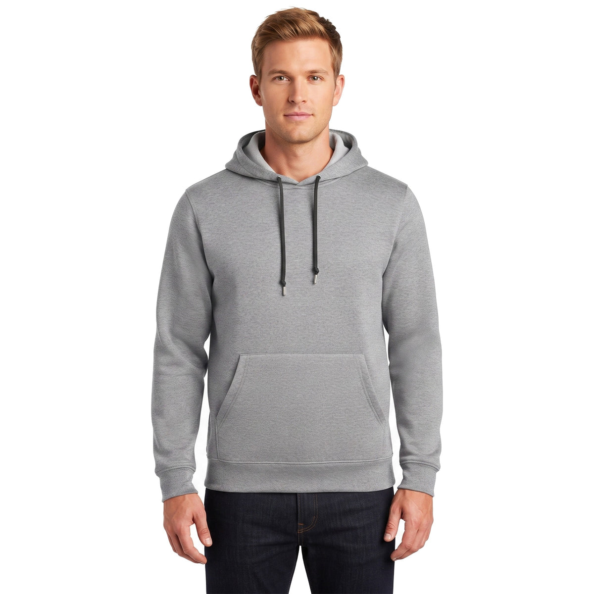 Sudadera Jerzees Con Capucha Caballero Q7000 Gris