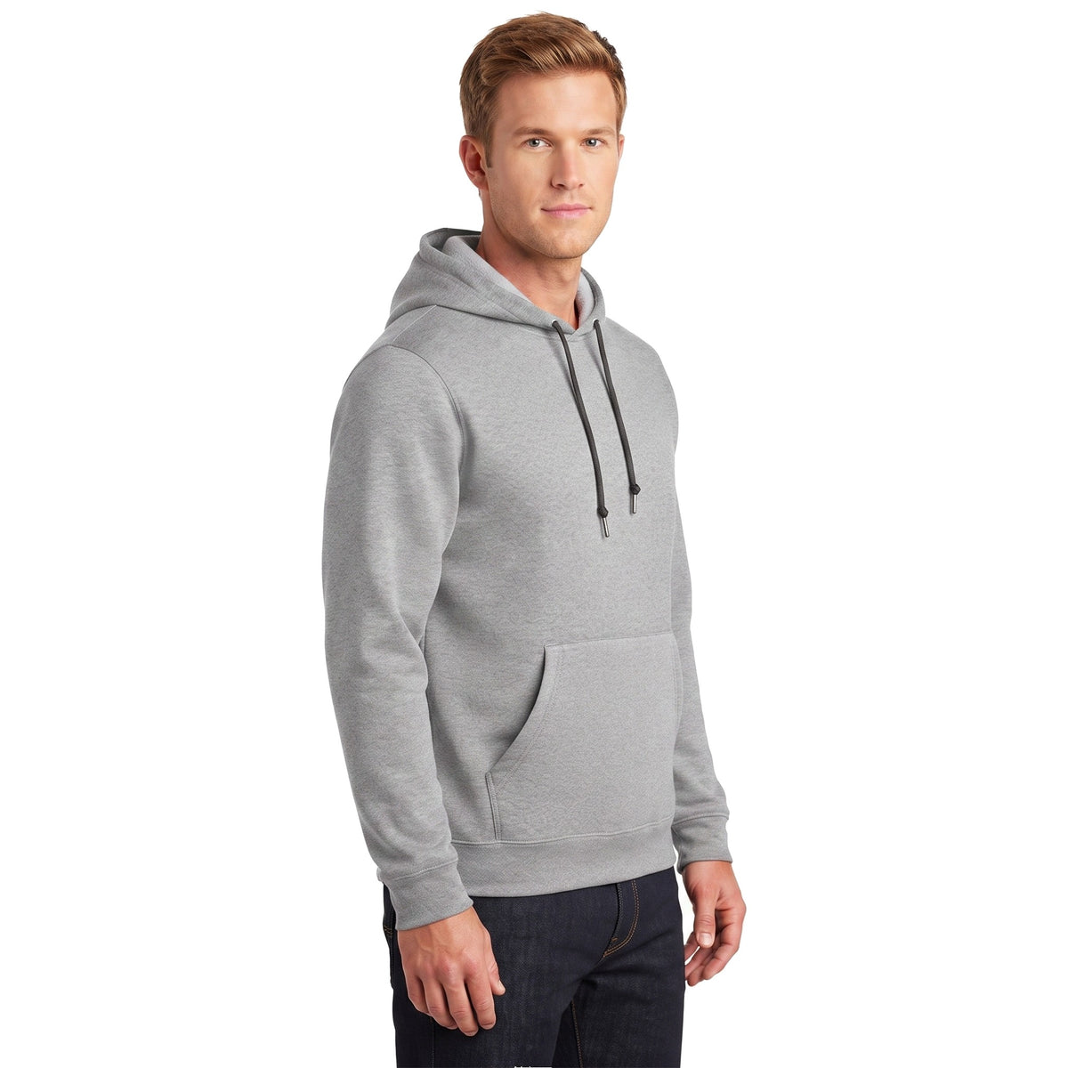 Sudadera Jerzees Con Capucha Caballero Q7000 Gris