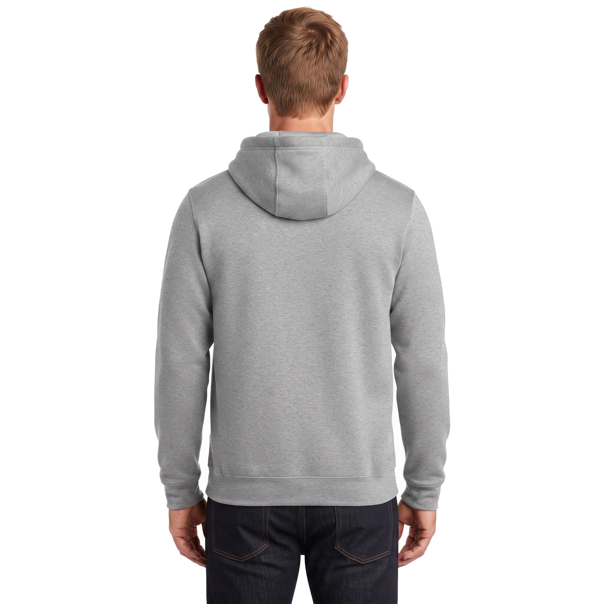 Sudadera Jerzees Con Capucha Caballero Q7000 Gris