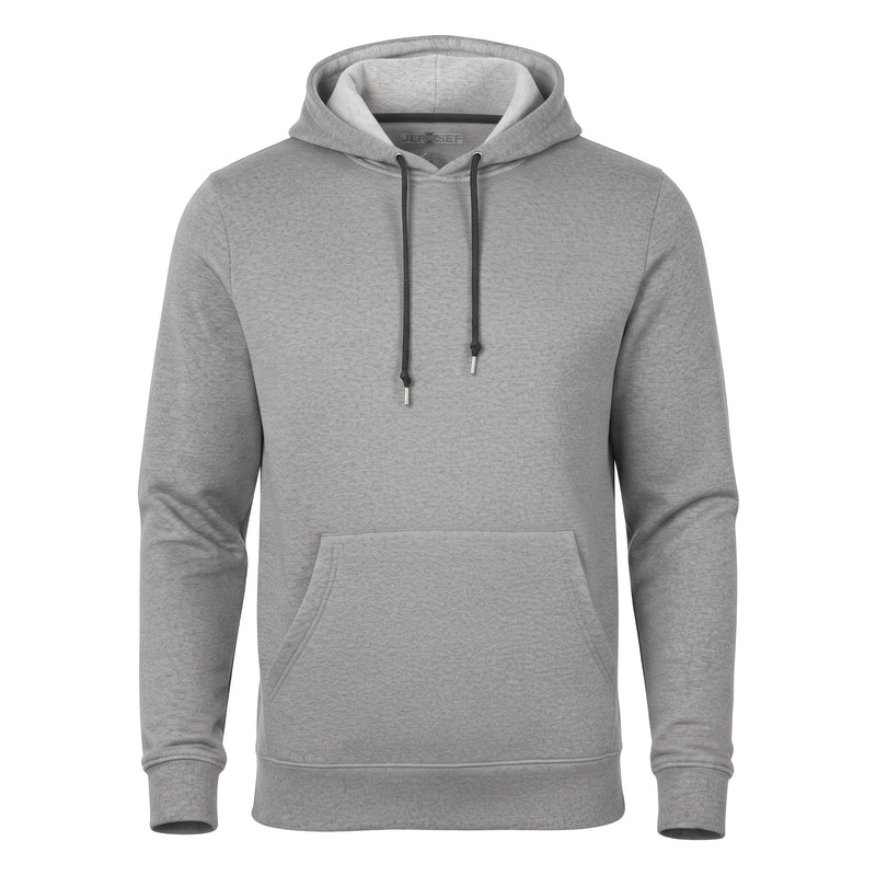 Sudadera Jerzees Con Capucha Caballero Q7000 Gris