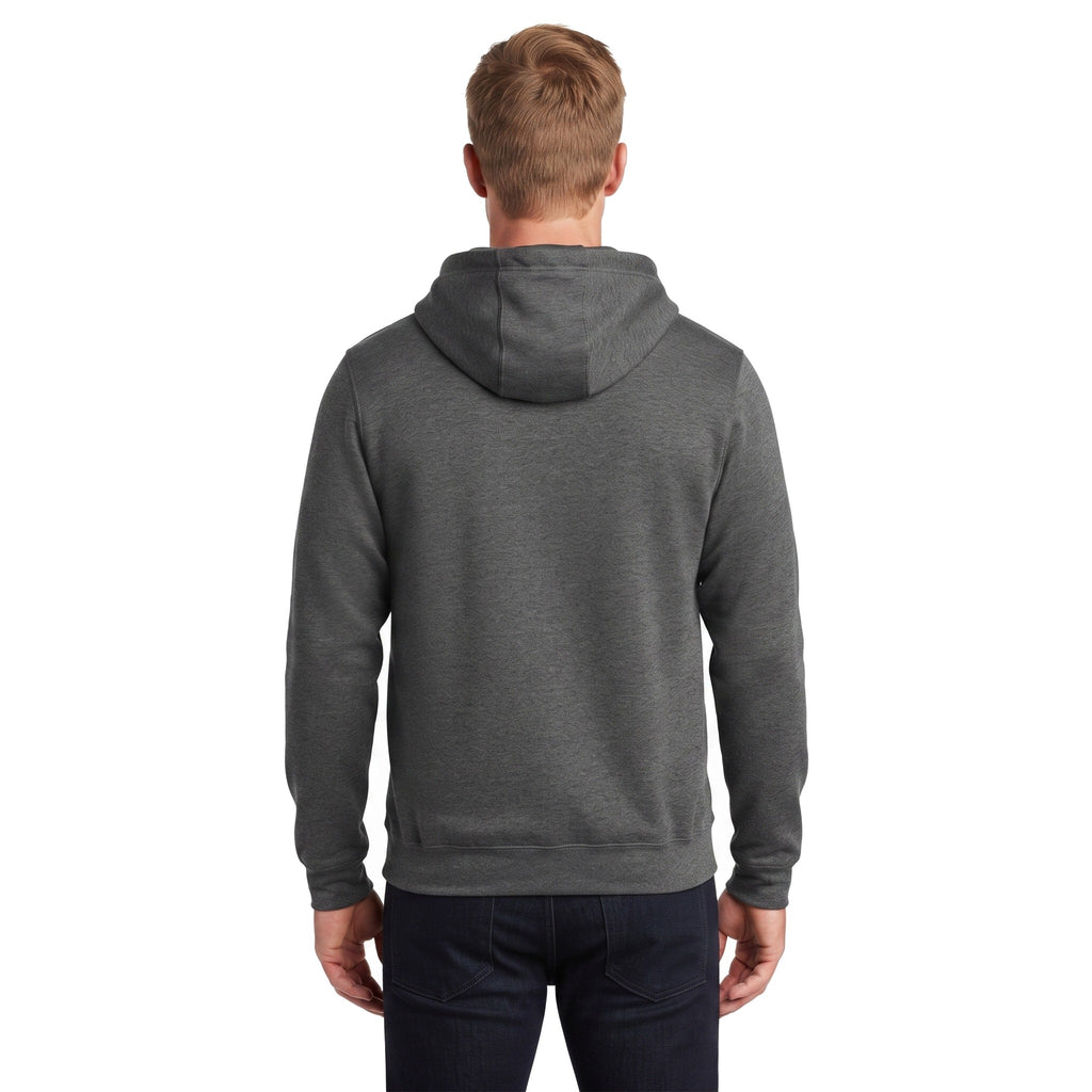 Sudadera Jerzees Con Capucha Caballero Q7000 Gris oscuro