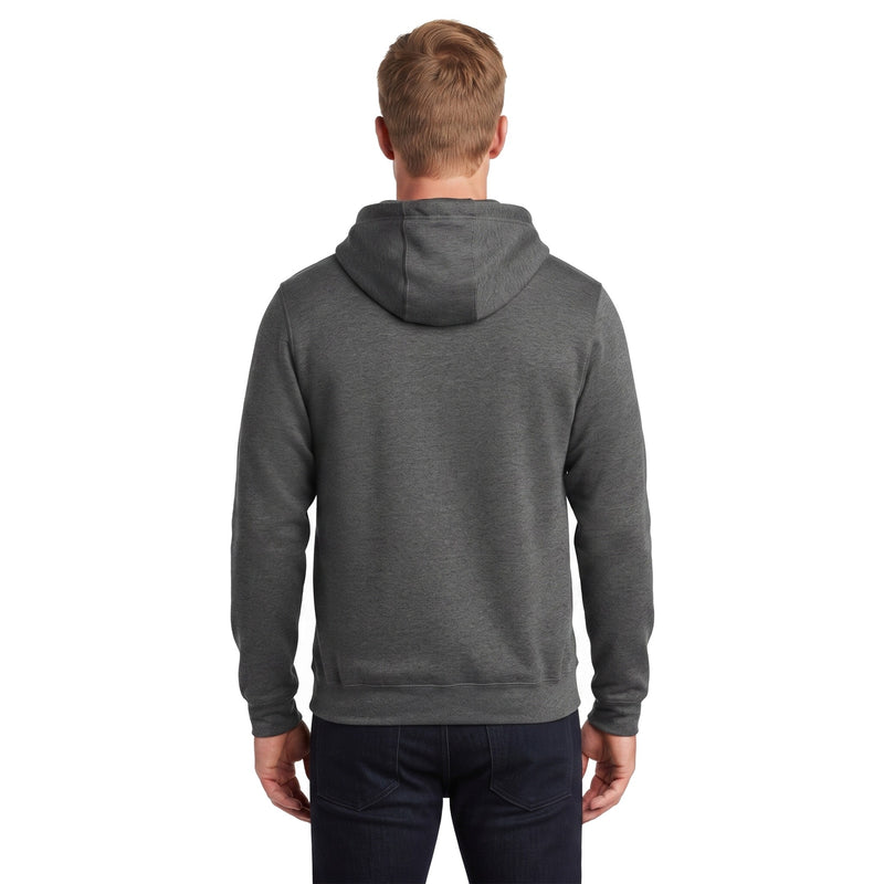 Sudadera Jerzees Con Capucha Caballero Q7000 Gris oscuro