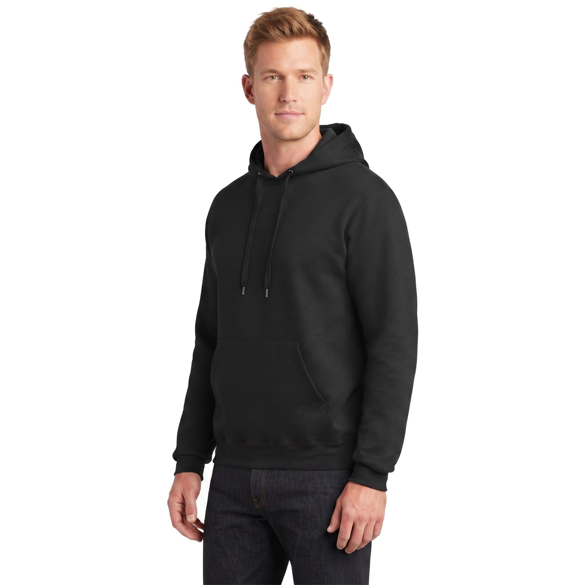 Sudadera Jerzees Con Capucha Caballero Q7000 Negro