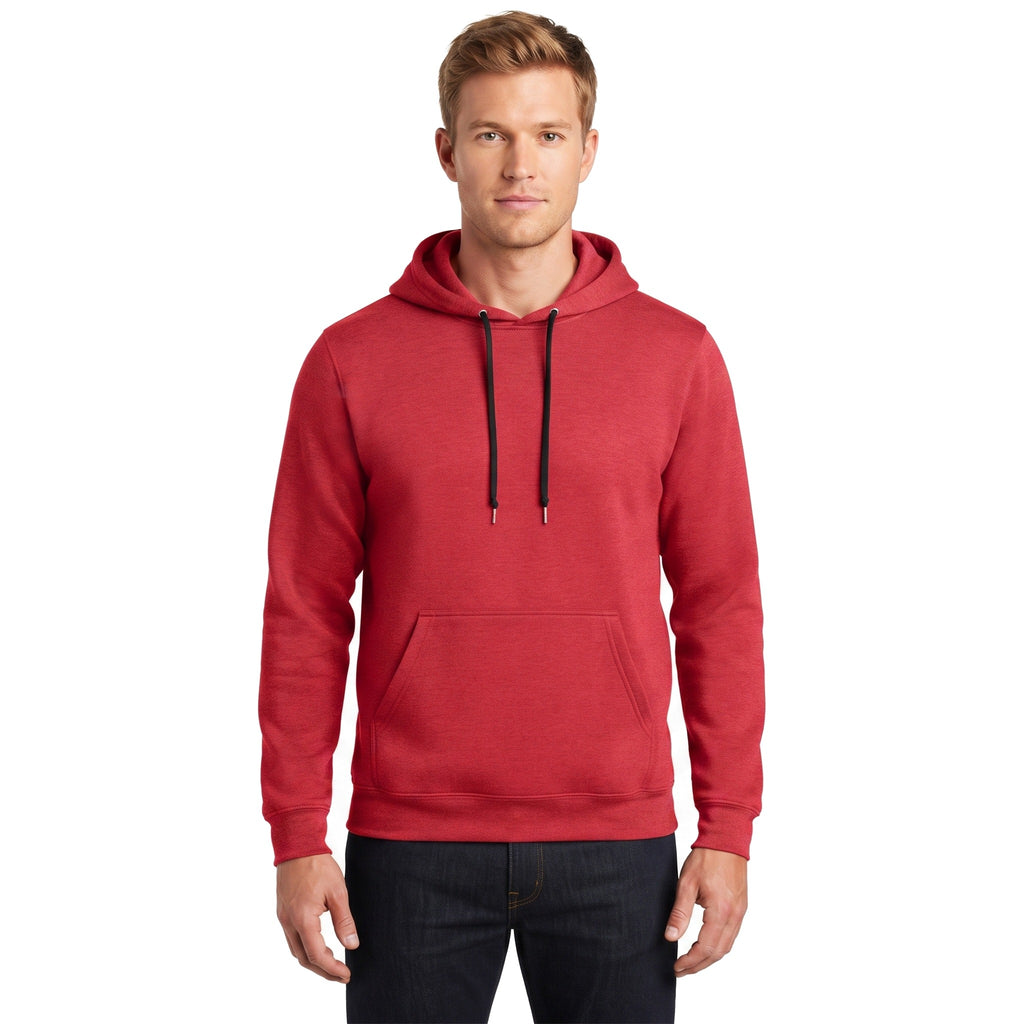 Sudadera Jerzees Con Capucha Caballero Q7000 Rojo