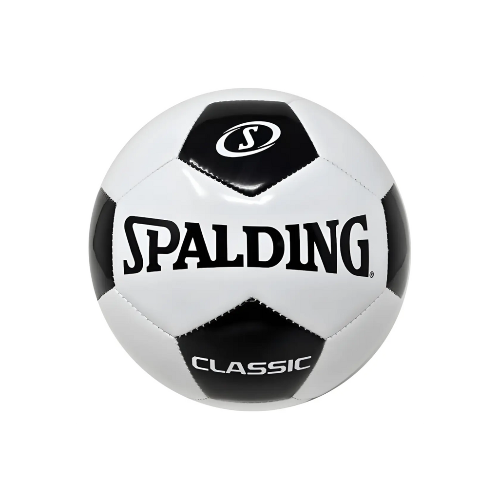 Balón de Fútbol Spalding Classic Medida 5 Color Blanco/Negro