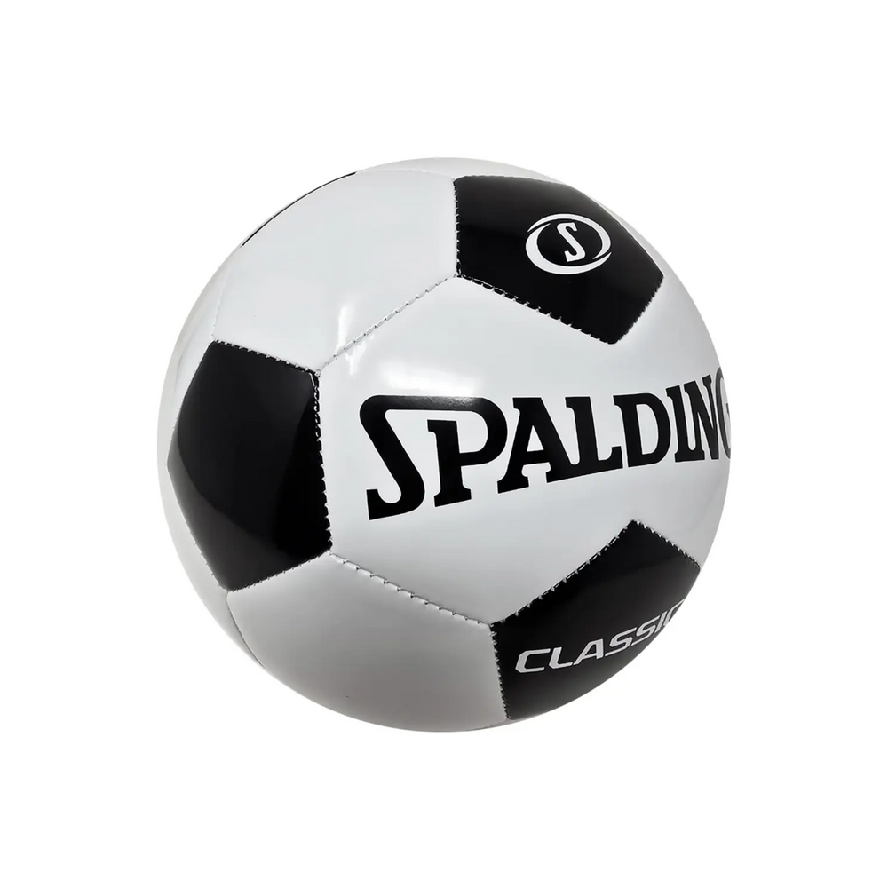 Balón de Fútbol Spalding Classic Medida 5 Color Blanco/Negro