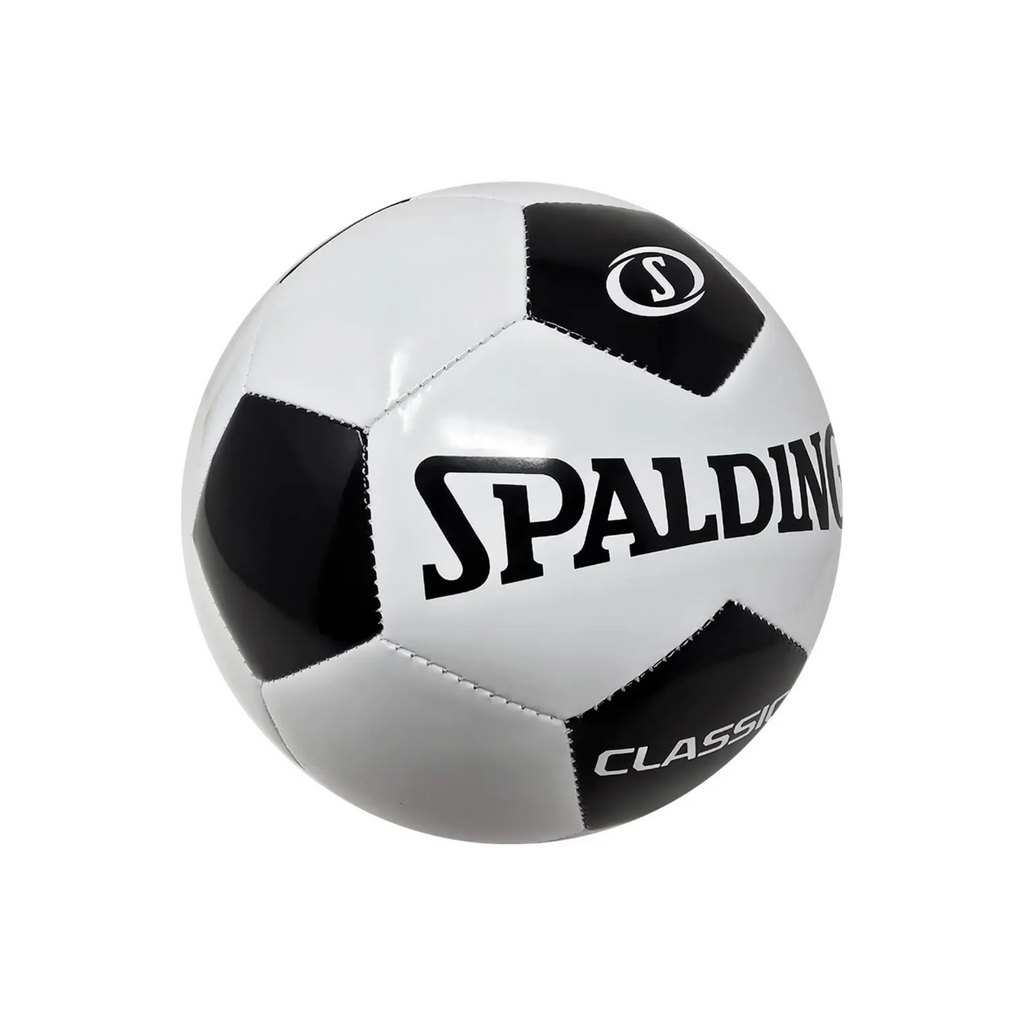 Balón de Fútbol Spalding Classic Medida 5 Color Blanco/Negro
