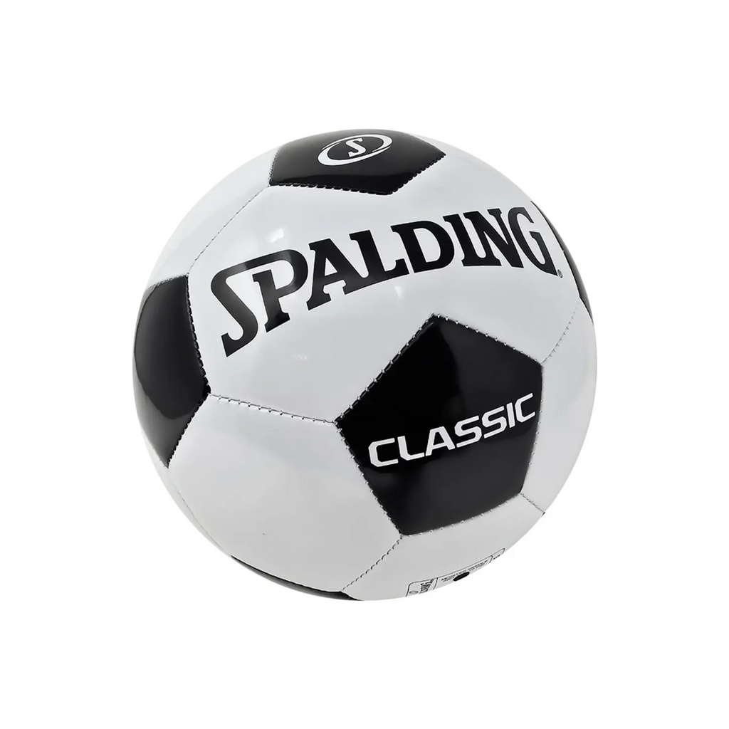 Balón de Fútbol Spalding Classic Medida 5 Color Blanco/Negro