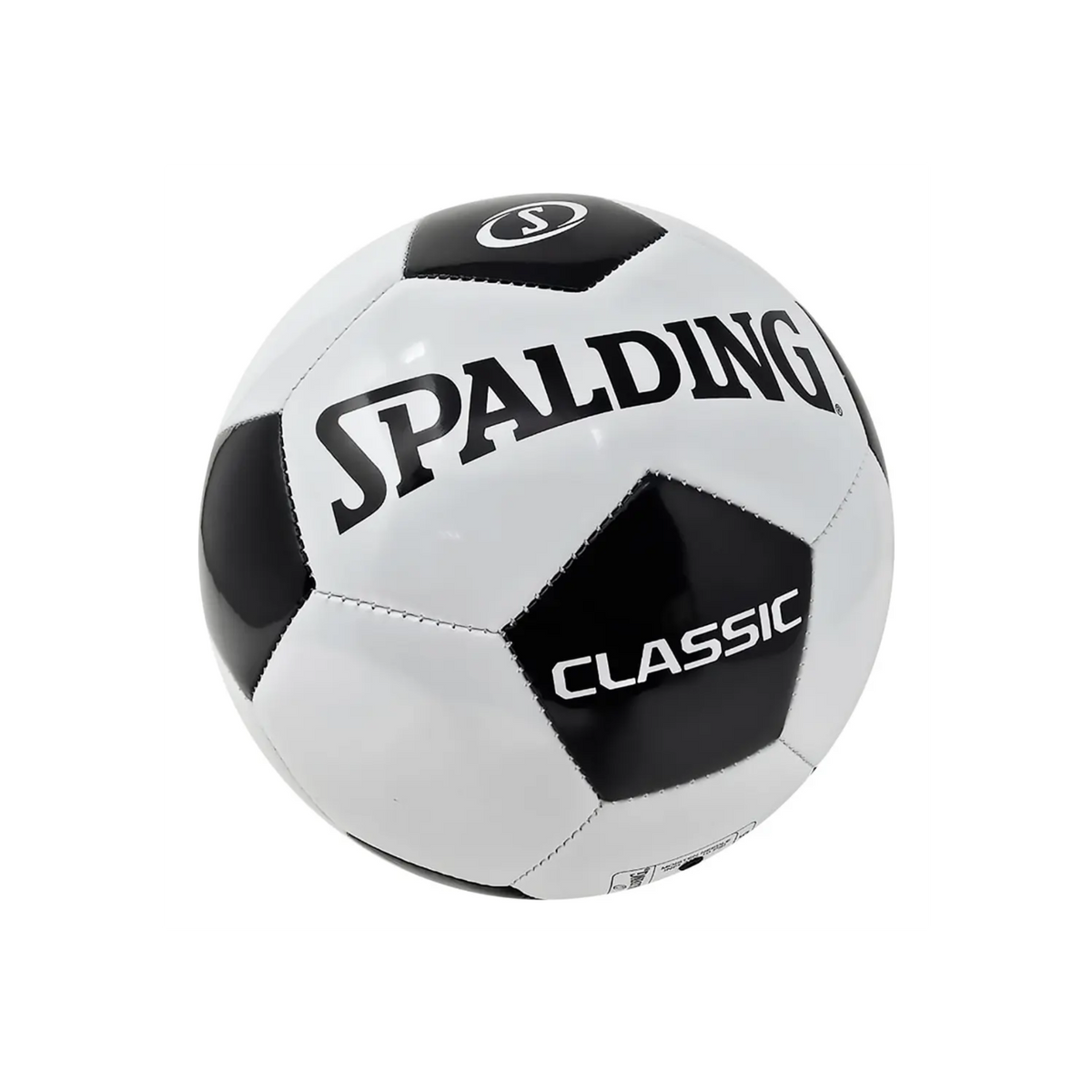 Balón de Fútbol Spalding Classic Medida 5 Color Blanco/Negro