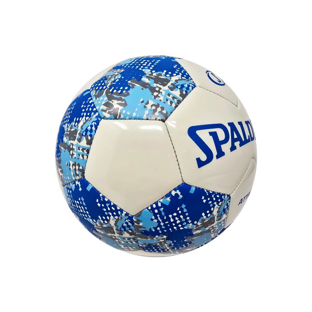 Balón de Fútbol Spalding Attack Medida 5 Color Azul/Blanco