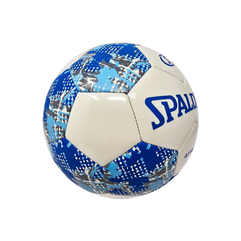 Balón de Fútbol Spalding Attack Medida 5 Color Azul/Blanco